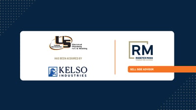 Rodefer Moss Transaction Advisors Announces Sale of United Services, Inc.
